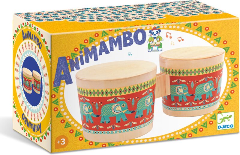 BONGO IN LEGNO