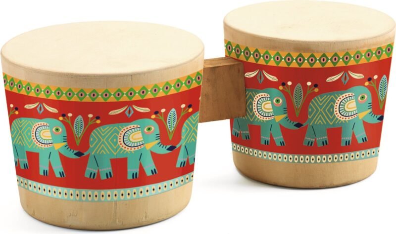 BONGO IN LEGNO - immagine 3