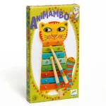 XILOFONO IN LEGNO GATTO 2 Dj06002 Djeco Animambo Metallophone in legno 4