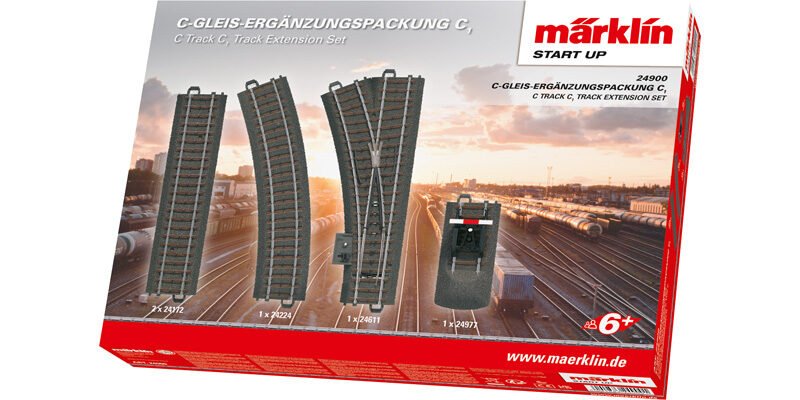 Binario tipo C Märklin 24900 – Scala H0