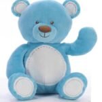 Orso baby azzurro 29 cm 07837 1 ORSO BABY AZZURRO 29 CM 07837