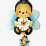 91043 OROLOGIO APE 2 dekori orologio legno bimbi ape 768x1011 1