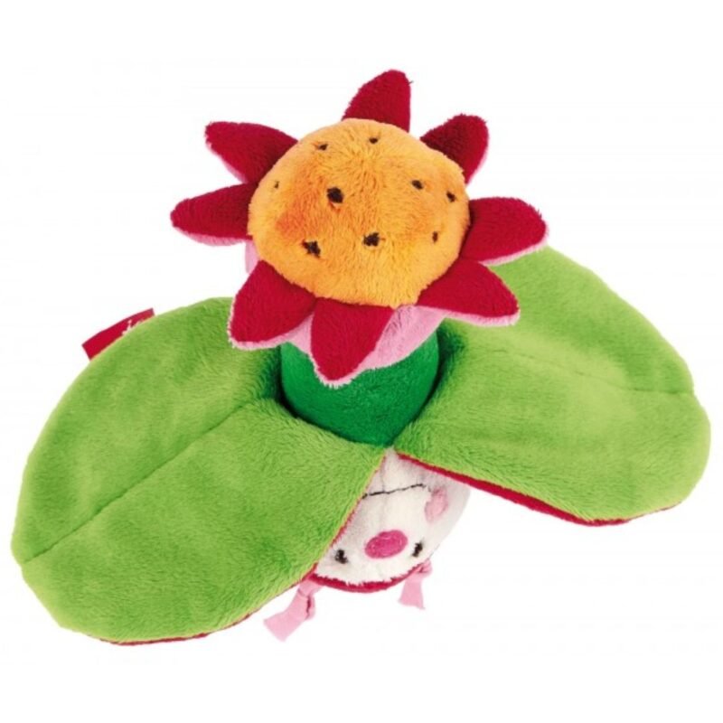 Coccinella / Fiore Peluche Reversibile 40887 - immagine 2