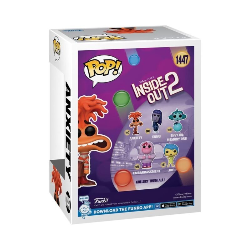 FUNKO POP INSIDE OUT2 ANXIETY/ANSIA 1447 - immagine 3
