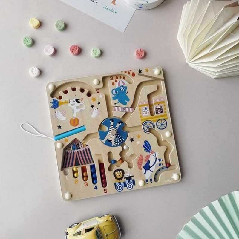 Gioco Labirinto Magnetico in Legno 8522 - immagine 3