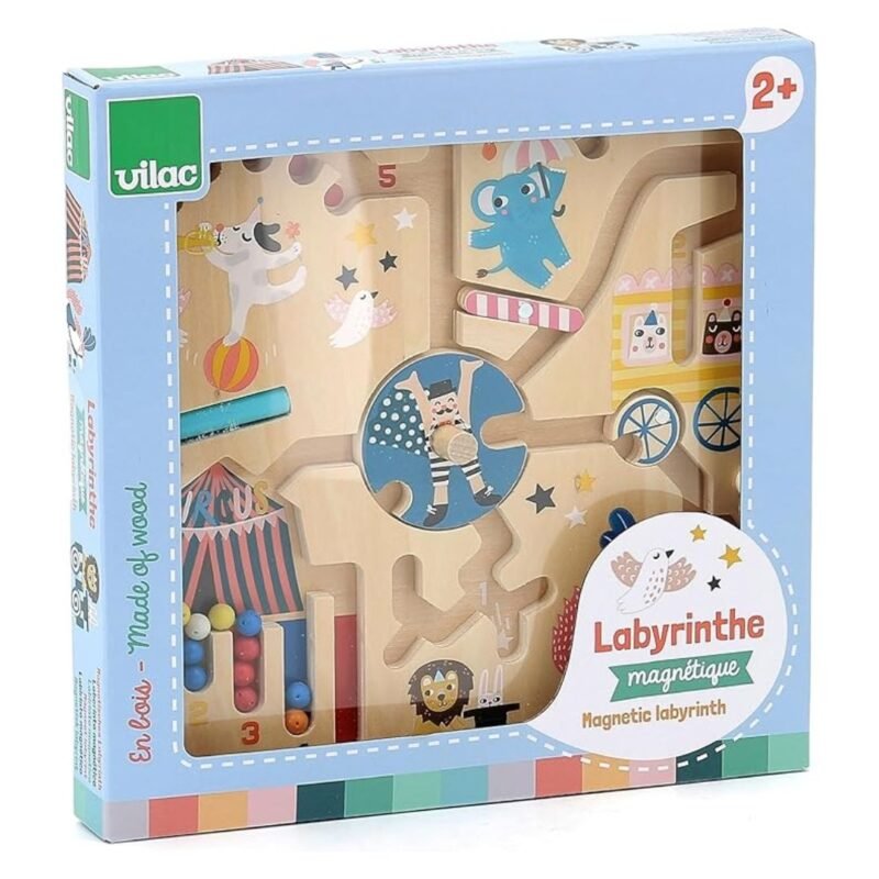 Gioco Labirinto Magnetico in Legno 8522 - immagine 2