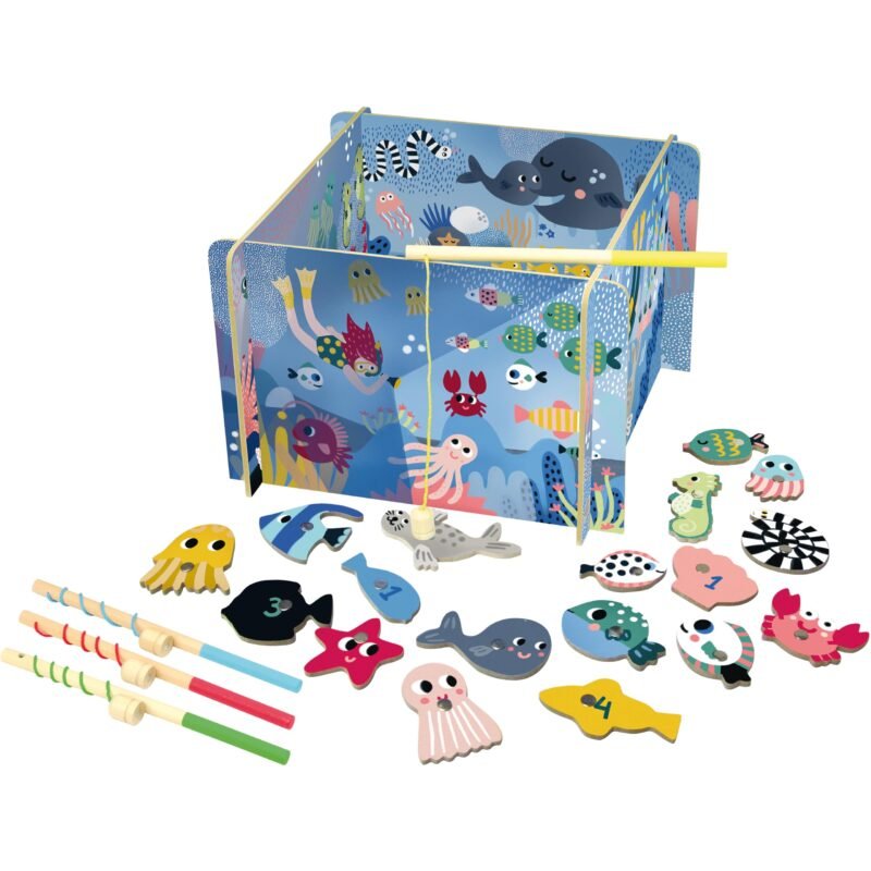 Gioco Pesca in Legno Magnetico 8506