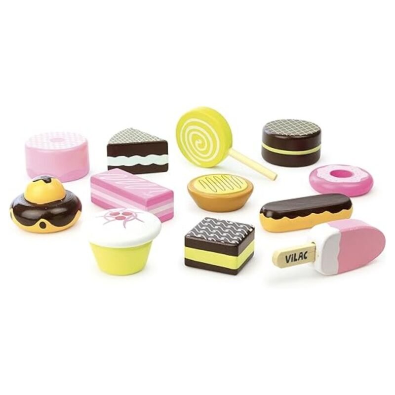 Pasticcini in Legno 12 pcs 8163 - immagine 4