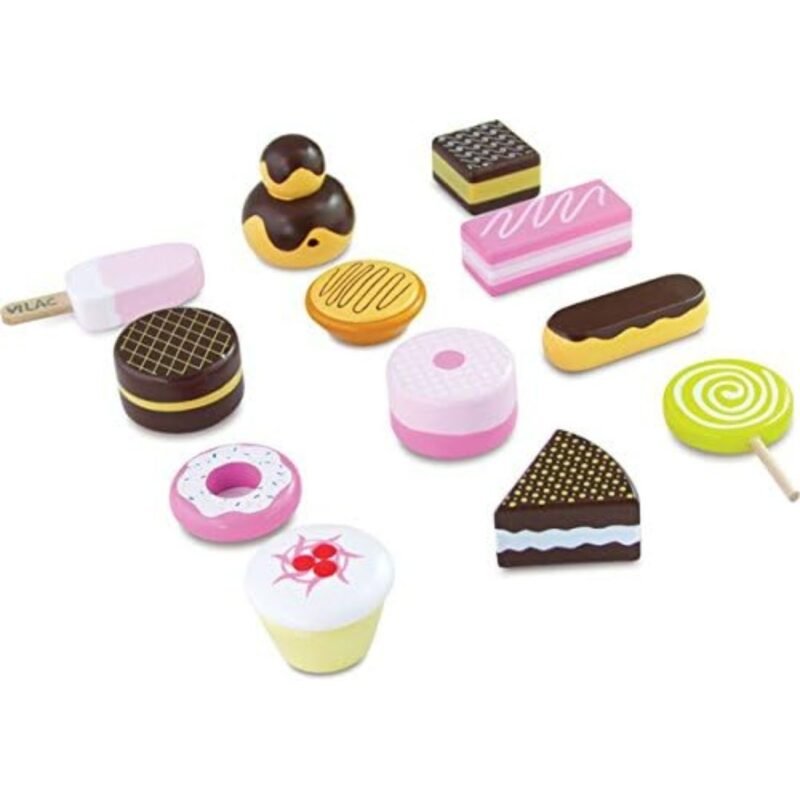 Pasticcini in Legno 12 pcs 8163 - immagine 2