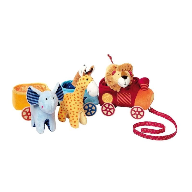 Trenino Safari Peluche Trainabile - immagine 2