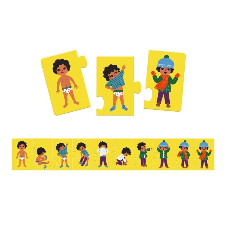PRIMO PUZZLE MI VESTO 10 PZ DJ08188 - immagine 2