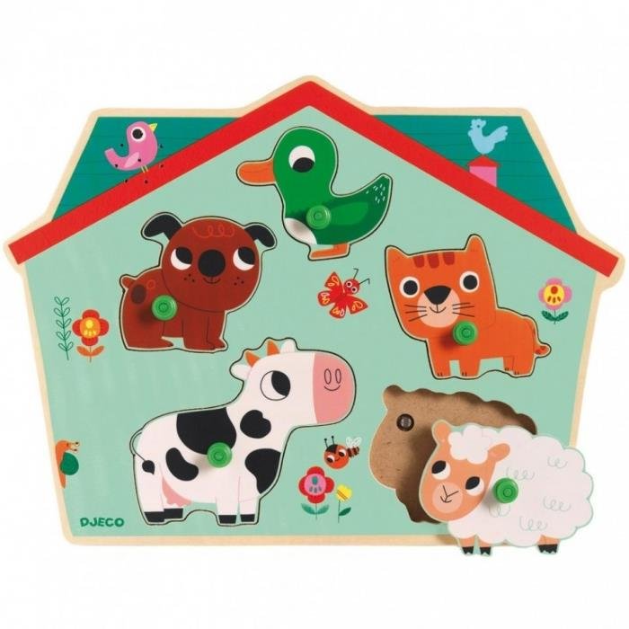 PUZZLE SONORO - ANIMALI DELLA FATTORIA