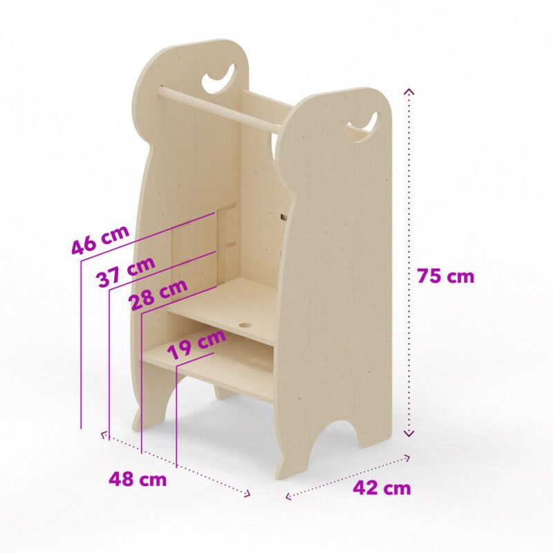 Smile Tower- Torre della Crescita Montessori - immagine 4