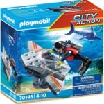 PLAYMOBIL MOTORE SUBACQUEO DELLA GUARDIA COSTIERA 70145 1 25141