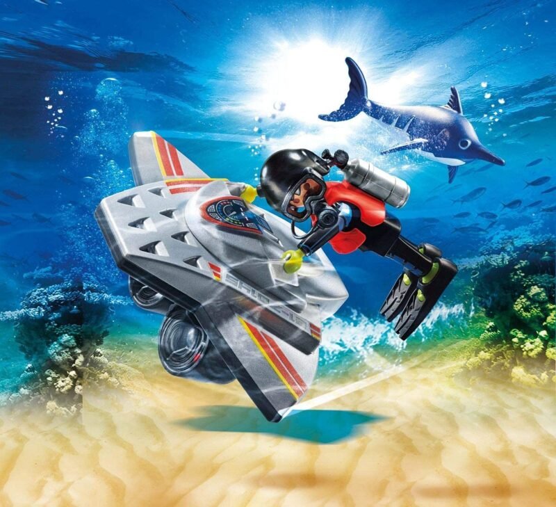 PLAYMOBIL MOTORE SUBACQUEO DELLA GUARDIA COSTIERA 70145 - immagine 2