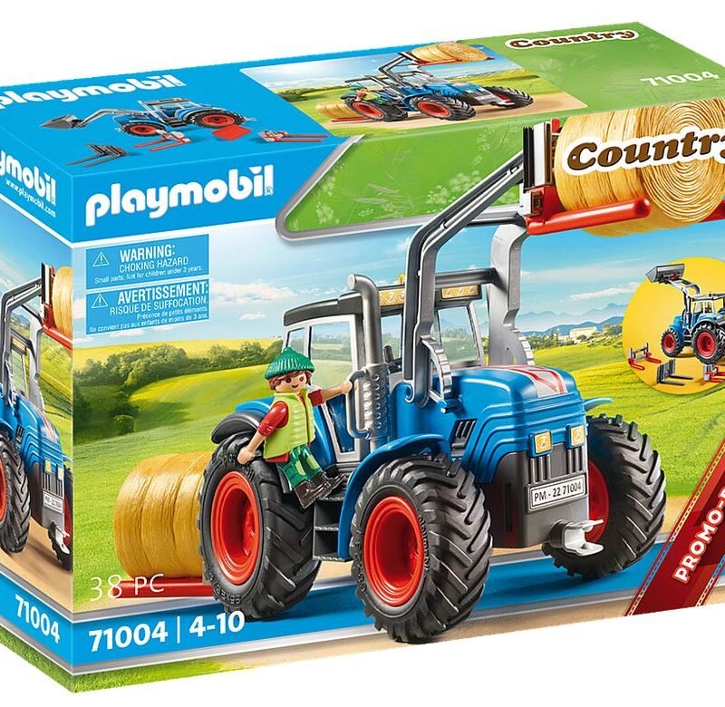 71004 PLAYMOBIL GRANDE TRATTORE CON ACCESSORI