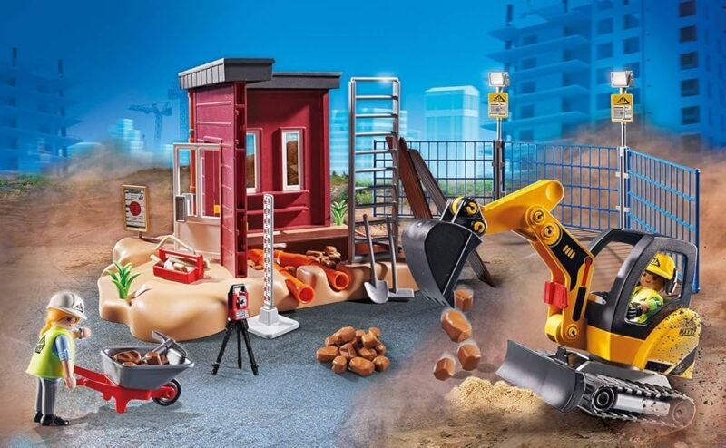 70443 MINI ESCAVATORE CON CANTIERE - immagine 4