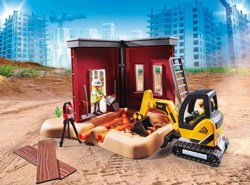 70443 MINI ESCAVATORE CON CANTIERE - immagine 5