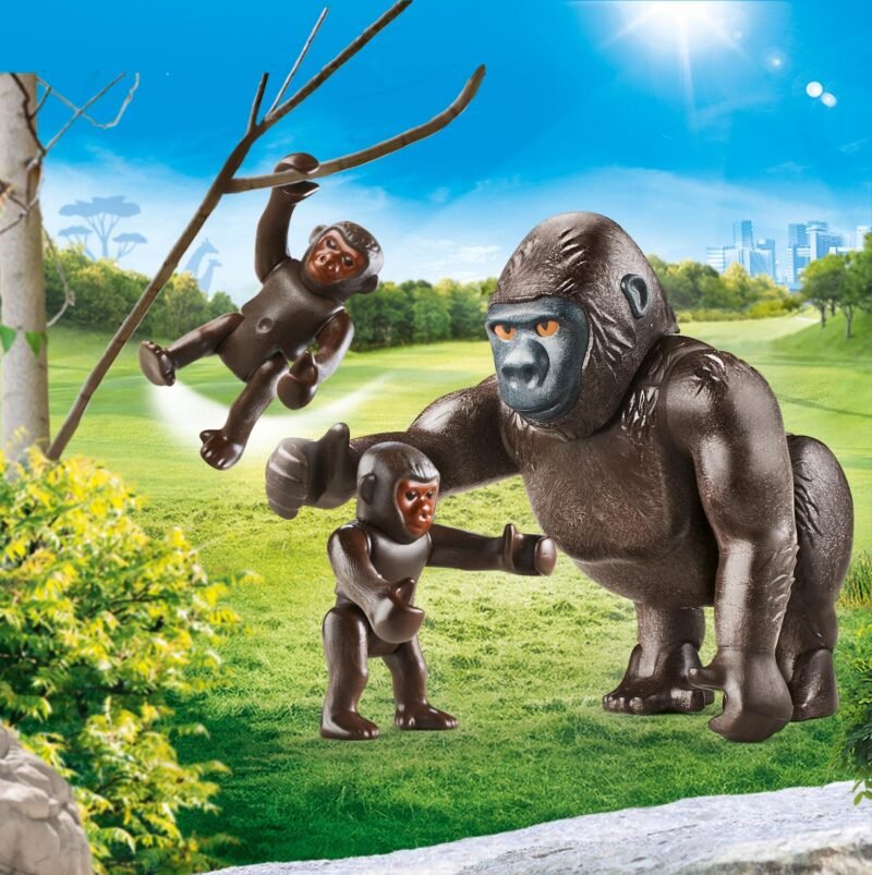 70360 FAMIGLIA DI GORILLA - immagine 3