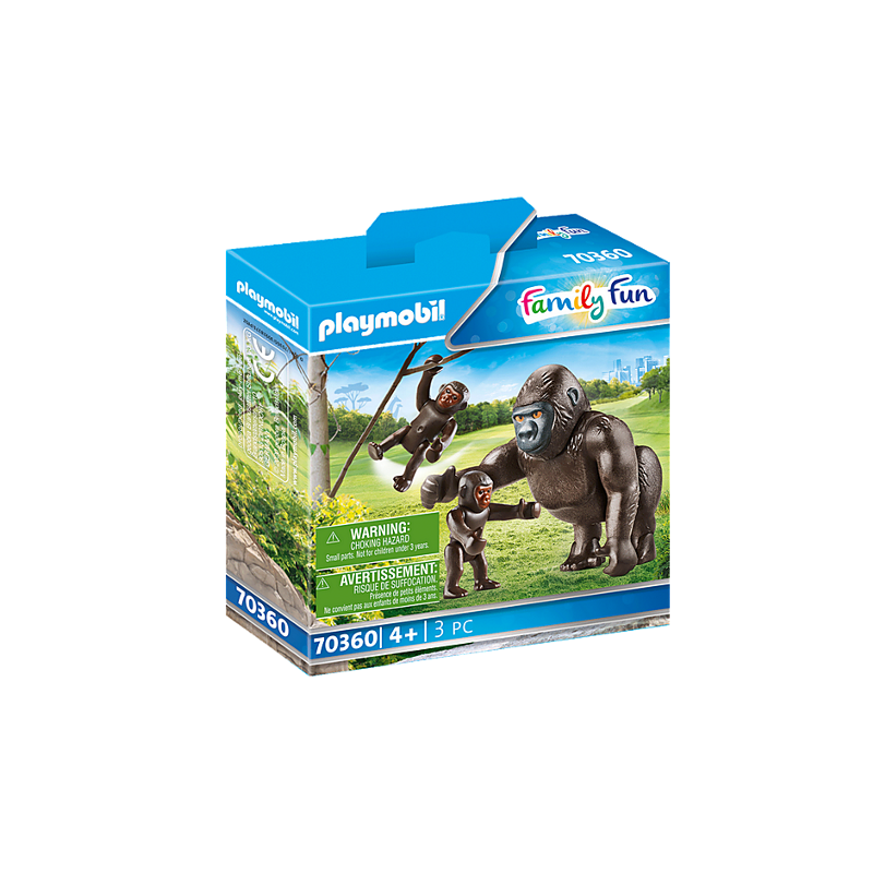 70360 FAMIGLIA DI GORILLA