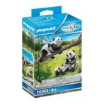 70353 FAMIGLIA DI PANDA 2 panda playmobil 1