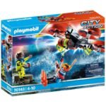 PLAYMOBIL DRONE DI SALVATAGGIO DELLA GUARDIA COSTIERA 70143 1 playmobil 70143 city action drone di