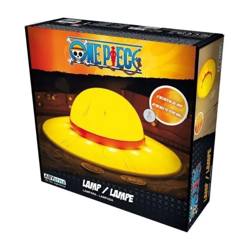 LAMPADA ONE PIECE CAPPELLO DI PAGLIA MONKEY - immagine 2