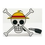 LUCE PORTATILE SKULL ONE PIECE 2 one piece skull light up figurine lampada portabile