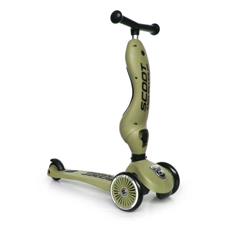 MONOPATTINO TRASFORMABILE 2IN1 - VERDE OLIVA - immagine 2