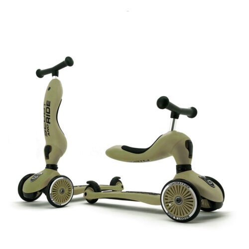 MONOPATTINO TRASFORMABILE 2IN1 - VERDE OLIVA
