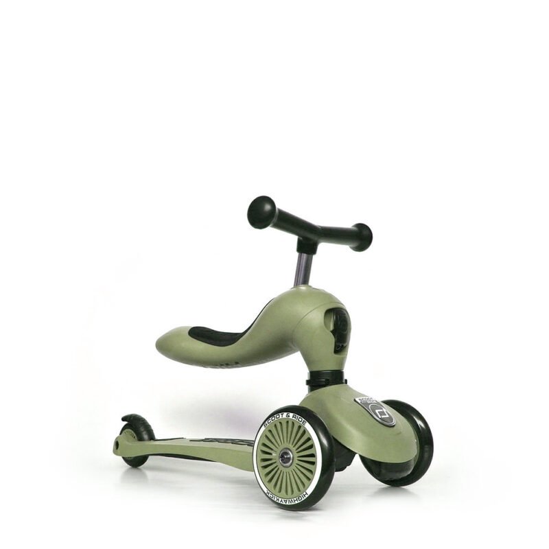MONOPATTINO TRASFORMABILE 2IN1 - VERDE OLIVA - immagine 3