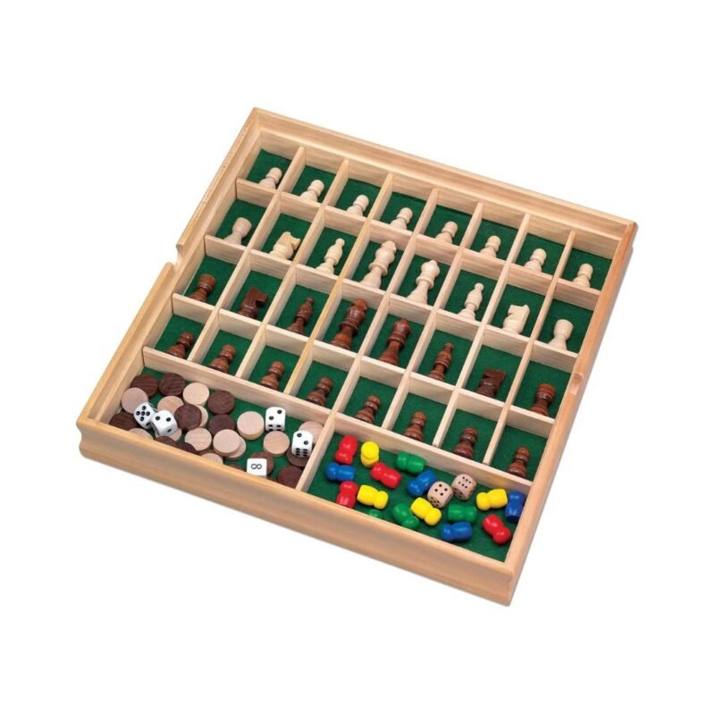 5 GIOCHI IN 1 DELUXE LEGNO 11026 - immagine 3