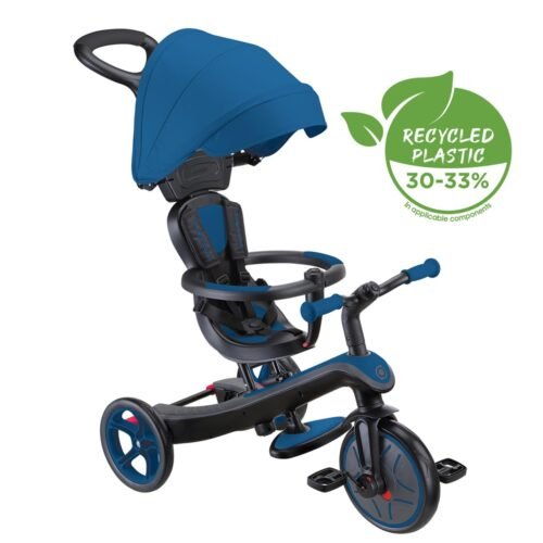 GLOBBER EXPLORER TRIKE 4in1 DELUXE PLAY - ROYAL BLUE