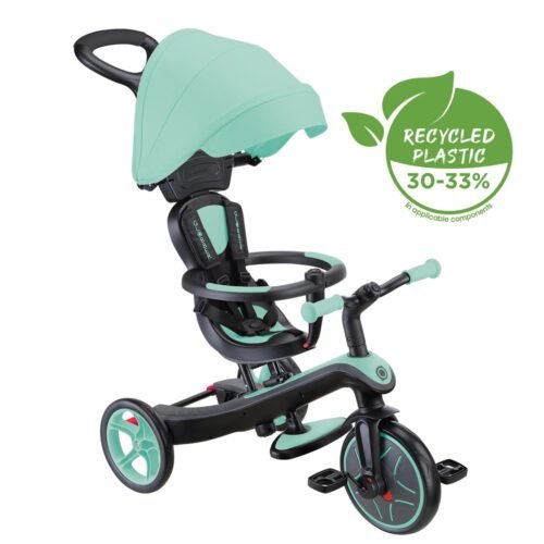 GLOBBER EXPLORER TRIKE 4in1 DELUXE PLAY - MINT