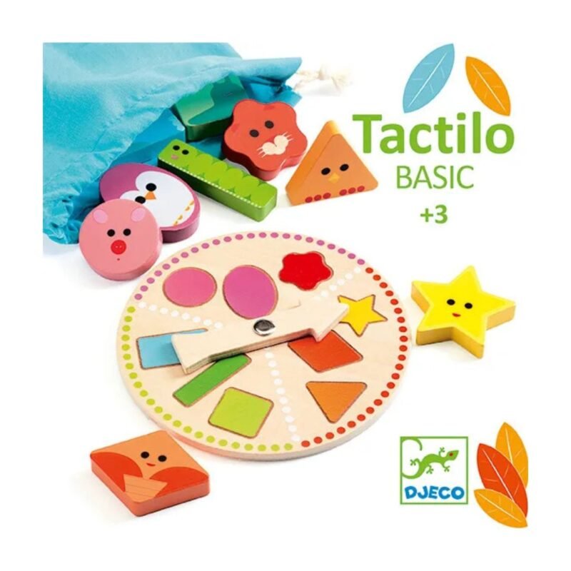 TACTILO BASIC - GIOCO DI RICONOSCIMENTO TATTILE DJECO