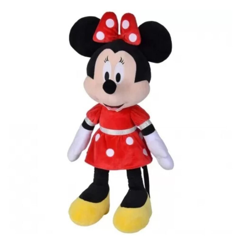 PELUCHE MINNIE 61 CM ABITO ROSSO