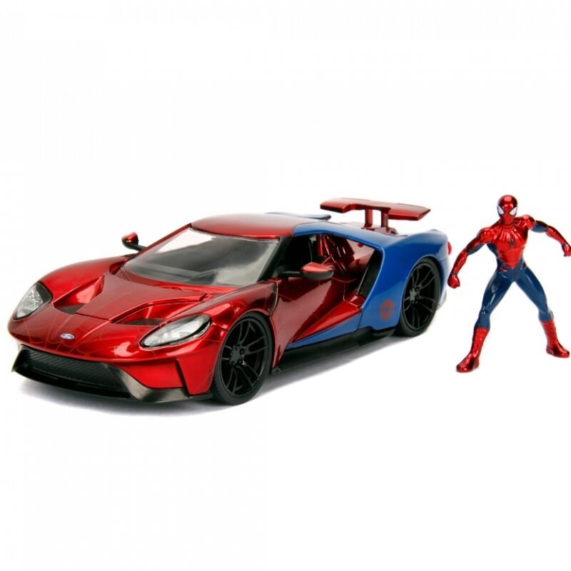 AUTO FORD GT SPIDERMAN 1:24 DIE CAST