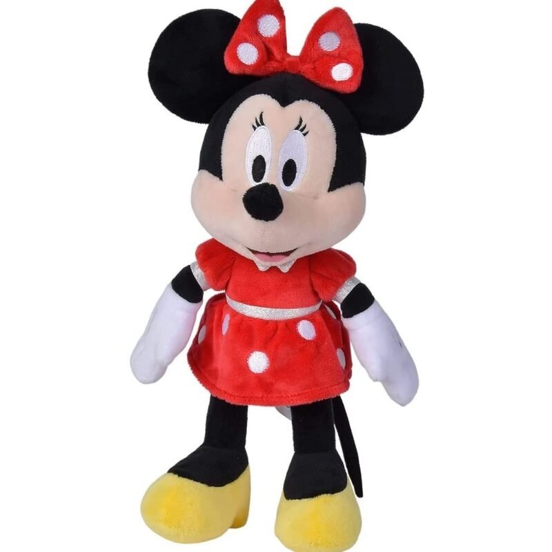 PELUCHE MINNIE VESTITO ROSSO CM25 870226