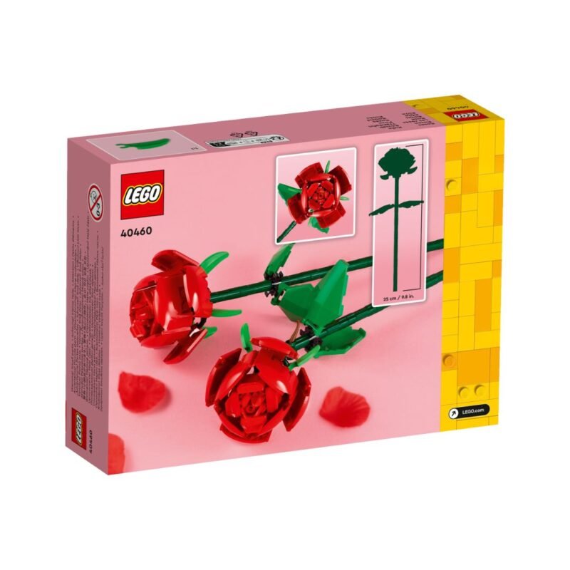 LEGO BOTANICALS ROSE 40460 - immagine 3