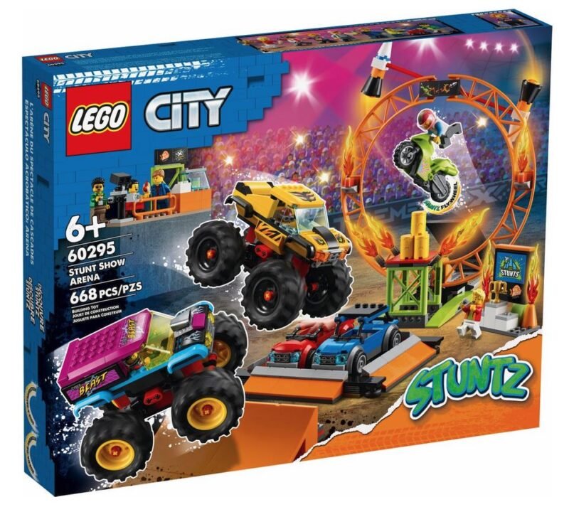 LEGO CITY STUNTZ- ARENA DELLO STUNT SHOW 6+ 60295
