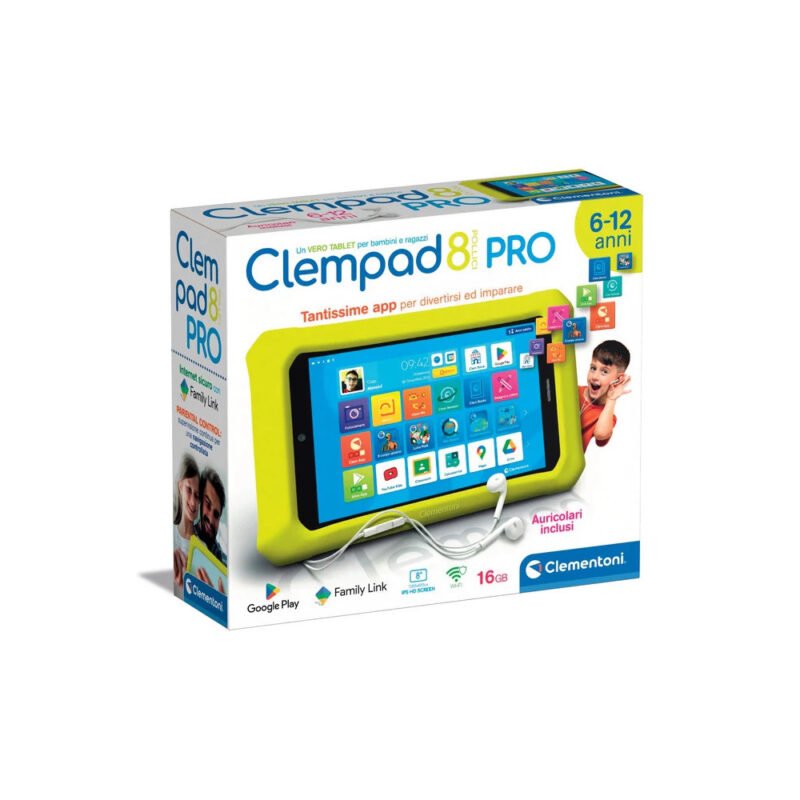 TABLET CLEMPAD 8'' PRO 6-12 ANNI