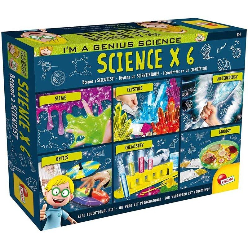 SCIENZE X 6 - BECOME A SCIENTIST! 8+