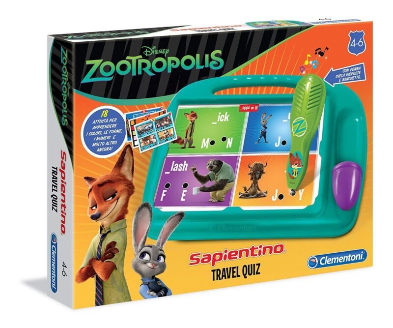 SAPIENTINO TRAVEL QUIZ ZOOTROPOLIS