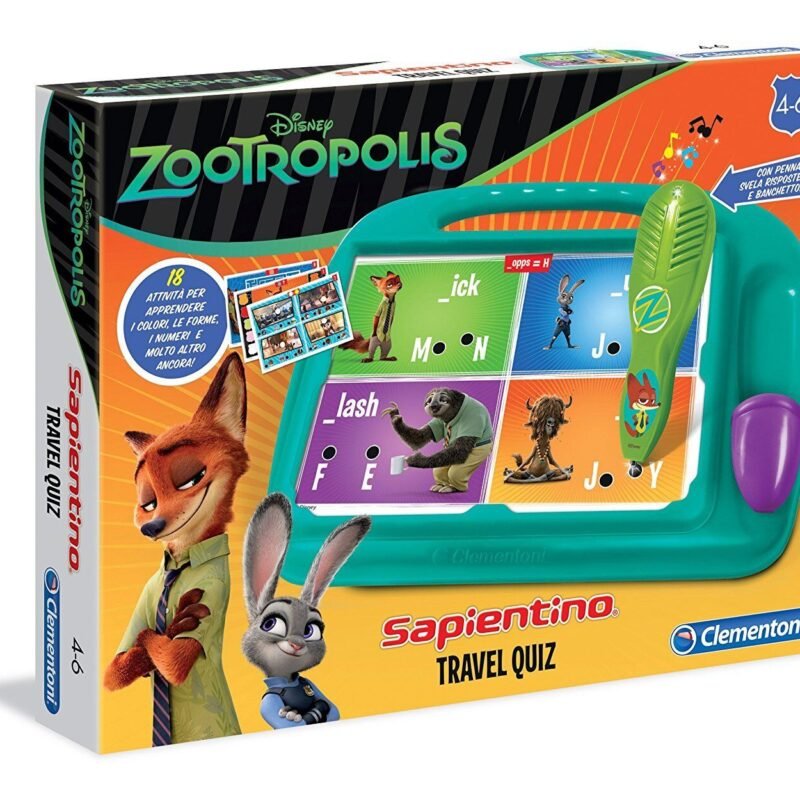 SAPIENTINO TRAVEL QUIZ ZOOTROPOLIS