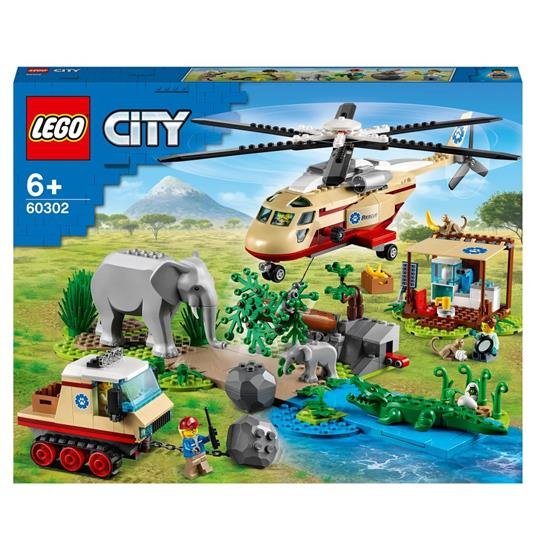 LEGO City 60302 Wildlife Operazione di Soccorso Animale