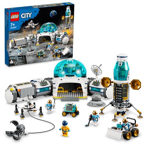 LEGO City Base di Ricerca Lunare 60350 5 LEGO City Base di Ricerca Lunare 60350 - immagine 3
