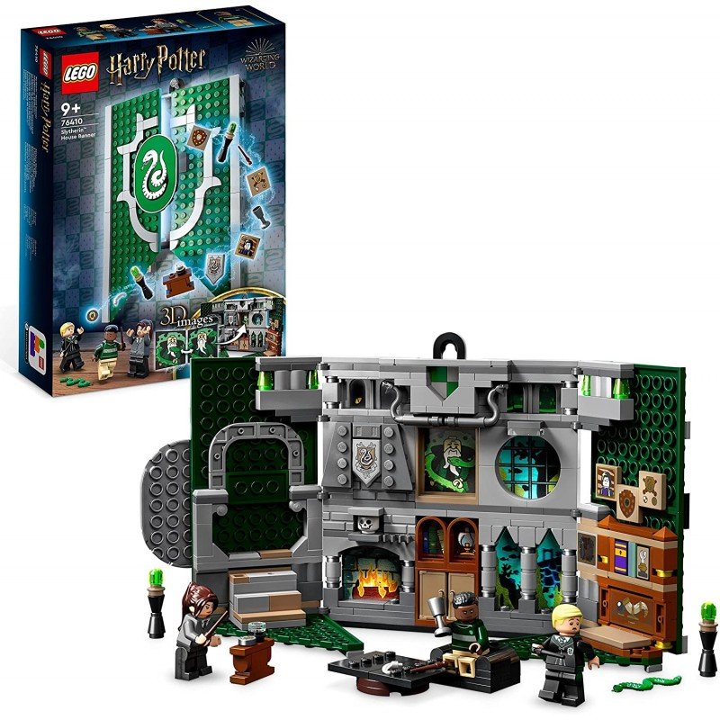 LEGO Harry Potter Stendardo Casa Serpeverde 76410 5 LEGO Harry Potter Stendardo Casa Serpeverde 76410 - immagine 3