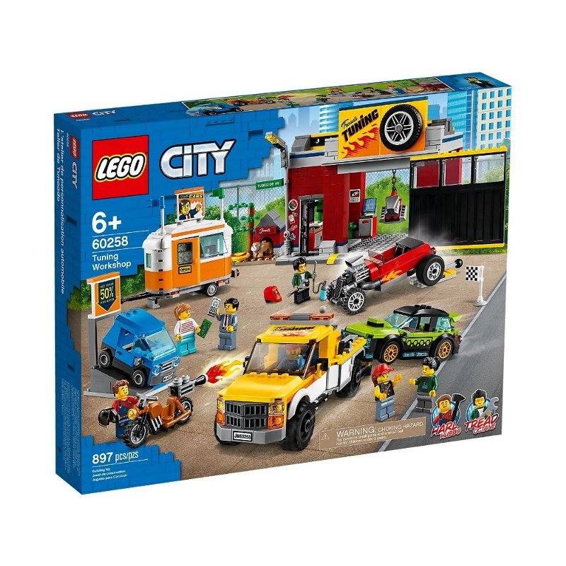 LEGO City Autofficina Nitro Wheels 60258
