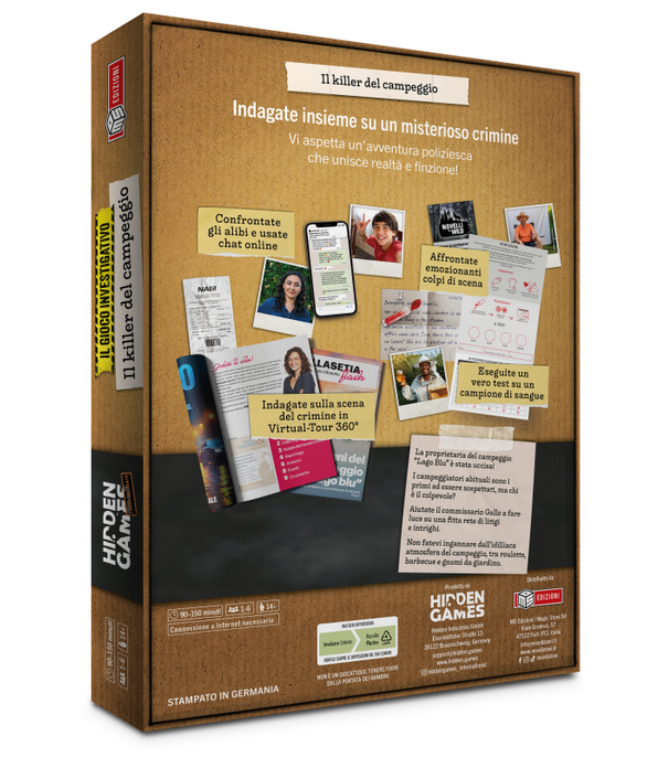 HIDDEN GAMES IL KILLER DEL CAMPEGGIO 116 5 HIDDEN GAMES IL KILLER DEL CAMPEGGIO 116 - immagine 3